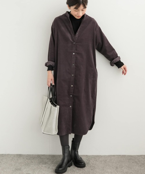 「URBAN RESEARCH DOORS」 長袖ワンピース SMALL ミント レディース_画像6