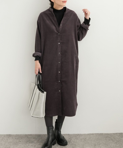 「URBAN RESEARCH DOORS」 長袖ワンピース SMALL ミント レディース_画像7