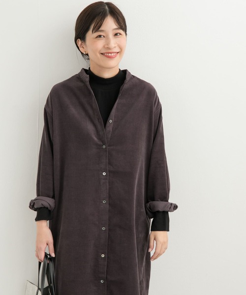 「URBAN RESEARCH DOORS」 長袖ワンピース SMALL ミント レディース_画像8