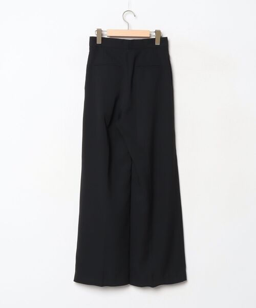 「anuans」 スラックス MEDIUM ブラック レディースの画像