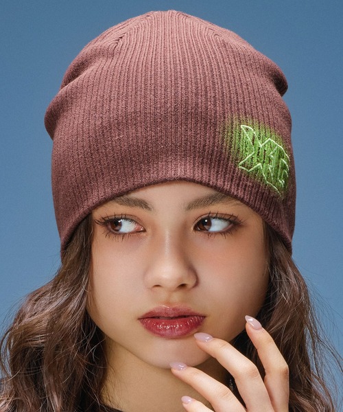 ニット帽 ニットキャップ 「b.Eautiful/ビューティフル」 Stacked Logo