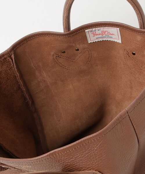 「YOUNG\u0026OLSEN The DRYGOODS STORE」 ハンドバッグ ONE SIZE ブラウン レディースの画像