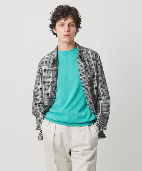 UNITED ARROWS（ユナイテッドアローズ） シャツ ネップクロス グレン