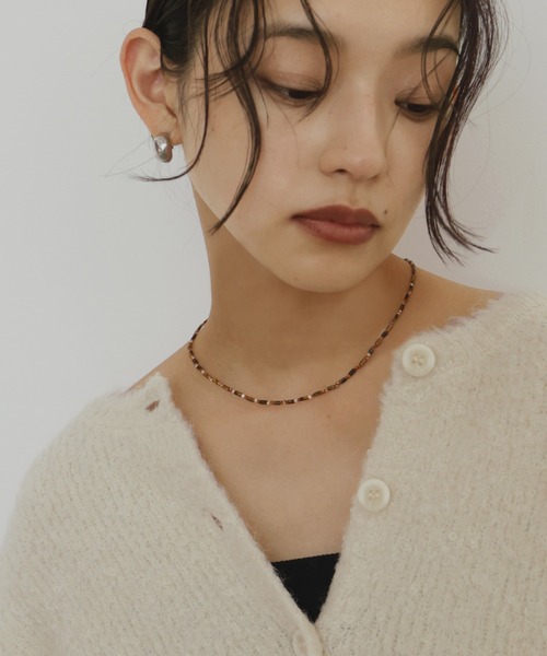 hellam（ヘラム） ネックレス ビーズネックレス レディース : ZOZOTOWN