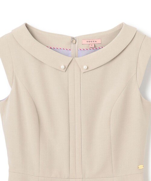 TOCCA（トッカ） ノースリーブワンピース 0 ピンク レディース