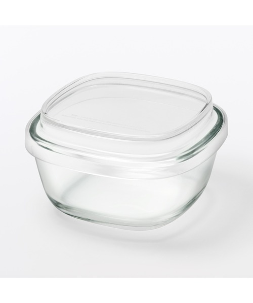 無印良品（MUJI） キッチン 蓋をしたままレンジで使える 耐熱ガラス