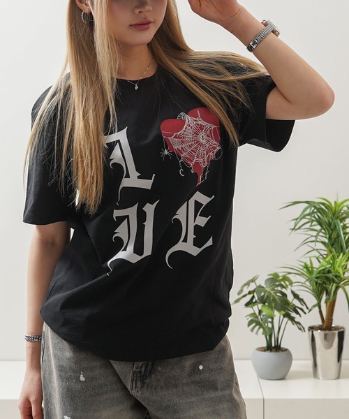tシャツ ハートスパイダー Tシャツ / Heart Spider T-shirt メンズ
