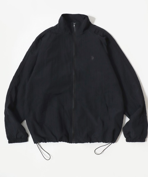 「U.S. POLO ASSN.」 ナイロンブルゾン L グレー メンズ_画像2