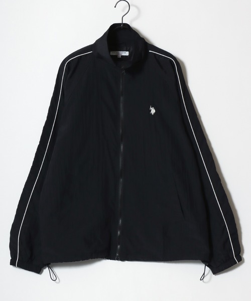 「U.S. POLO ASSN.」 ナイロンブルゾン L グレー メンズ_画像6