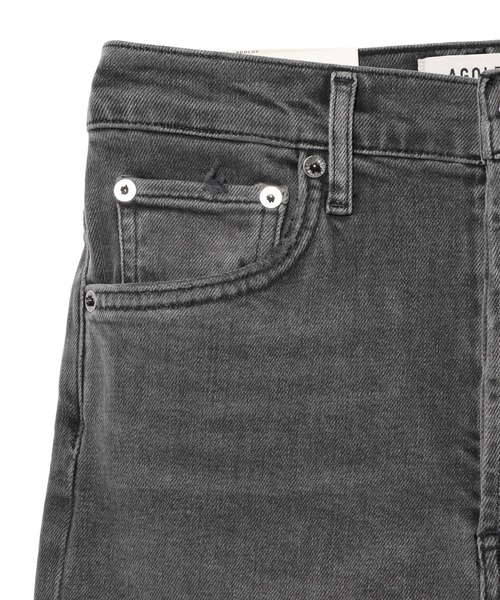 「AGOLDE」 デニムパンツ 25 チャコールグレー レディース_画像4