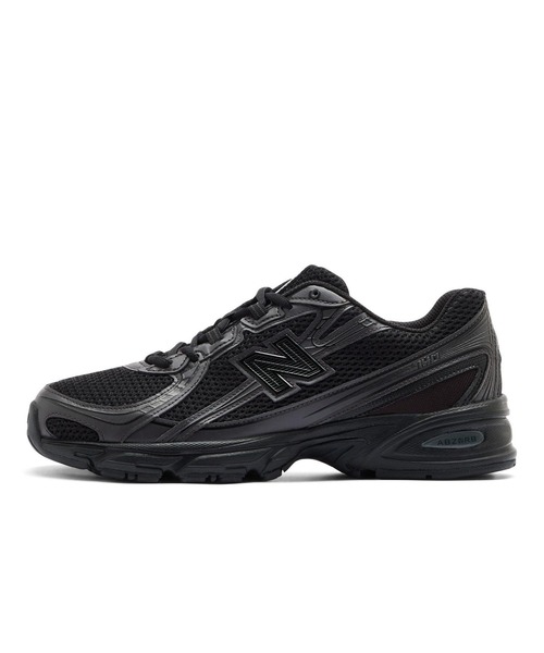 「New Balance」 ローカットスニーカー 28.0cm ブラック メンズ_画像5