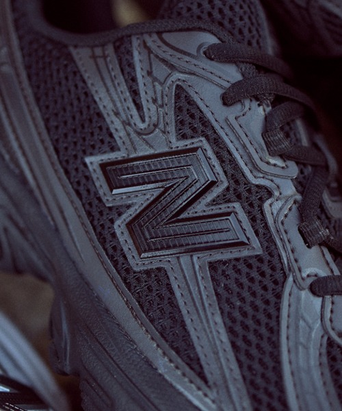 「New Balance」 ローカットスニーカー 28.0cm ブラック メンズ_画像8