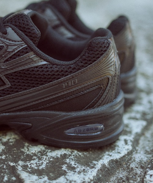 「New Balance」 ローカットスニーカー 28.0cm ブラック メンズ_画像9