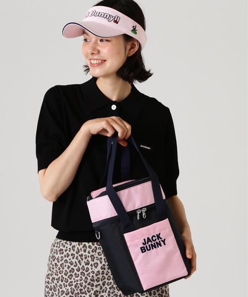 Jack bunny ジャックバニー　トートバッグ(保冷付き) Jack Bunny!!（ジャックバニー） ゴルフ 「Jack Bunny!!」筒型保冷