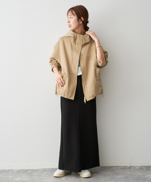 「Spick & Span」 マウンテンパーカー 36 ベージュ レディース_画像3