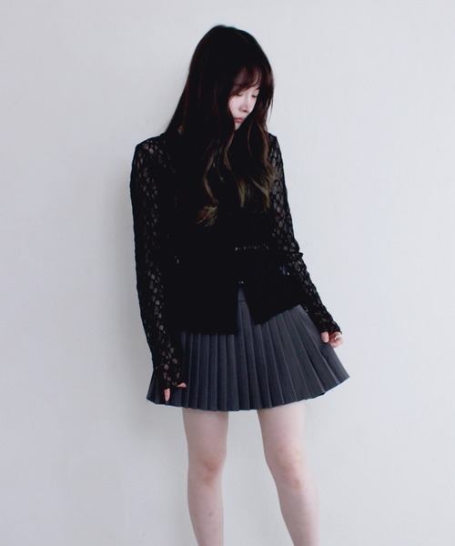 Reurie'（レウリィ） スカート 「ZOZO限定」プリーツミニスカート