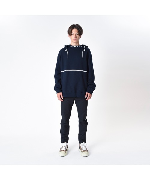 「STUDIO SEVEN」 プルオーバーパーカー MEDIUM ヘザーグレー メンズ_画像7