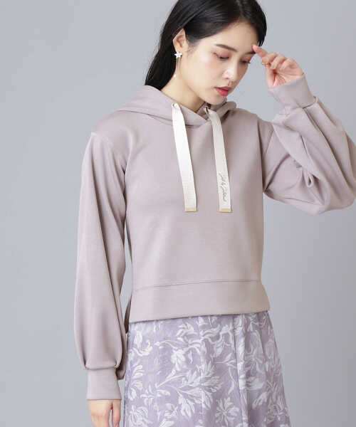 「JILL by JILL STUART」 プルオーバーパーカー FREE ベージュ レディース_画像6