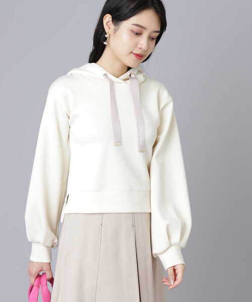 「JILL by JILL STUART」 プルオーバーパーカー FREE ベージュ レディース_画像7