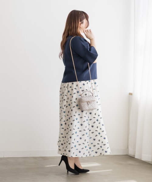 「CLETTE」 ニットカーディガン LL ミント レディース_画像7