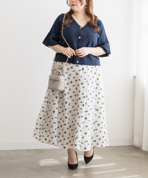 「CLETTE」 ニットカーディガン LL ミント レディース_画像9