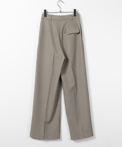 「me+em select」 スラックス X-LARGE グレー レディース_画像5