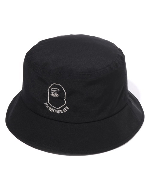 「Mr. BATHING APE」 ハット LARGE ブラック メンズ_画像2