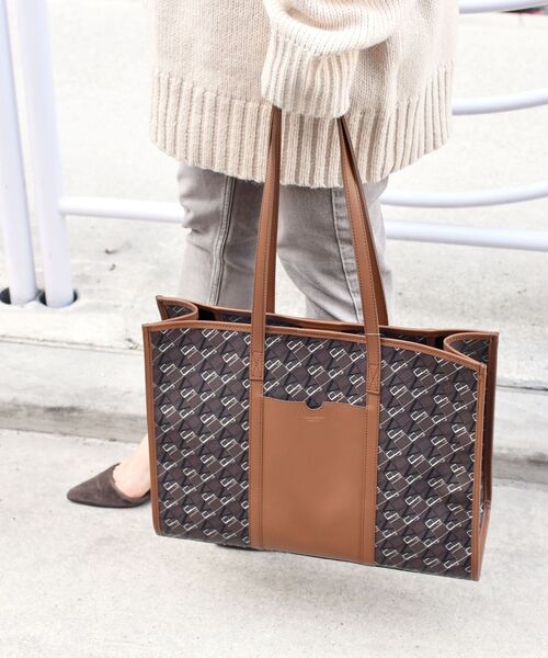 「VIOLAd'ORO」 トートバッグ ONE SIZE ブラウン レディース_画像9