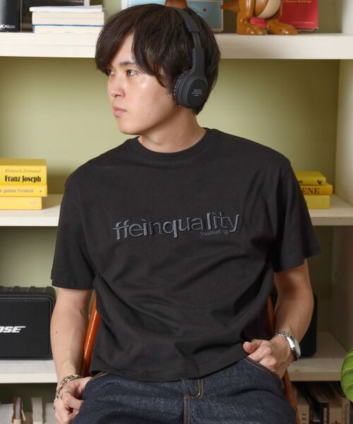 「FFEIN」 半袖Tシャツ MEDIUM ホワイト メンズ_画像3