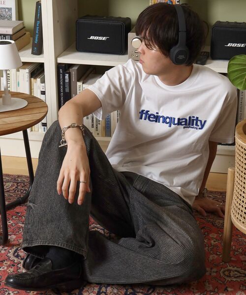 「FFEIN」 半袖Tシャツ MEDIUM ホワイト メンズ_画像9