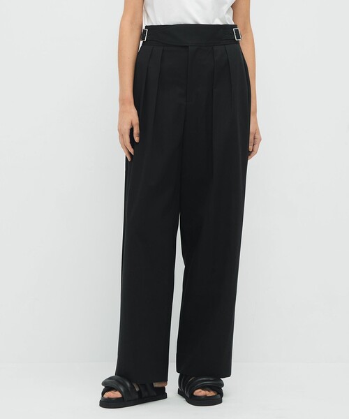 「CABaN」 チノパンツ X-SMALL ネイビー レディース_画像3