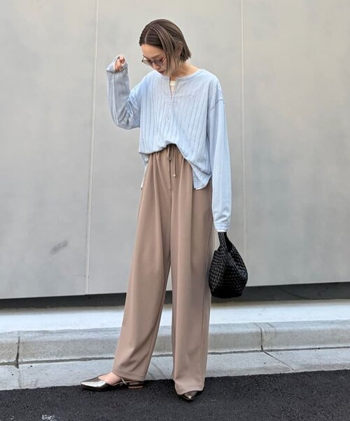 「CIAOPANIC TYPY」 スラックス LARGE ブラック レディース_画像6