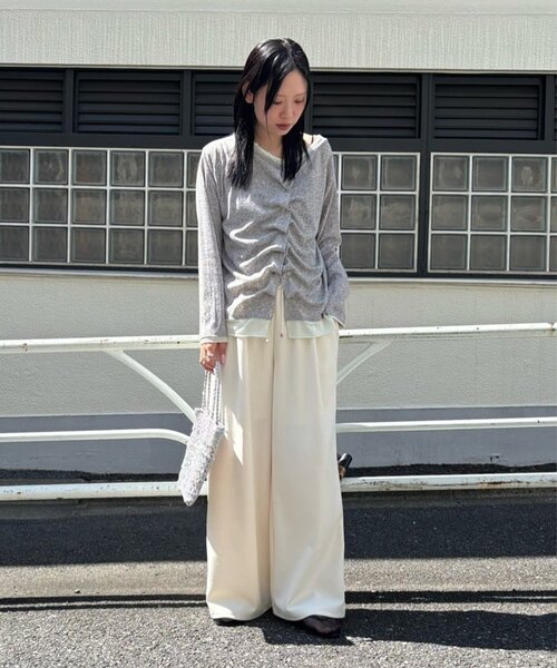 「CIAOPANIC TYPY」 スラックス LARGE ブラック レディース_画像7