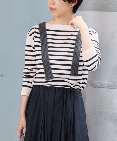 ☆イエナ☆SEATTLE ボーダーカットソー　新品！ IENA（イエナ） ニット セーター 「WEB限定/追加」SEATTLEボーダー