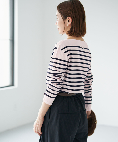 ☆イエナ☆SEATTLE ボーダーカットソー　新品！ IENA（イエナ） ニット セーター 「WEB限定/追加」SEATTLEボーダー