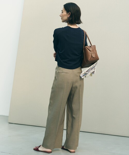 「UNFILO」 ニットカーディガン X-LARGE グレー レディース_画像5