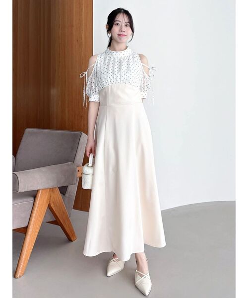 dazzlin（ダズリン） ワンピース 半袖 「WEB限定」ショルダーオープン