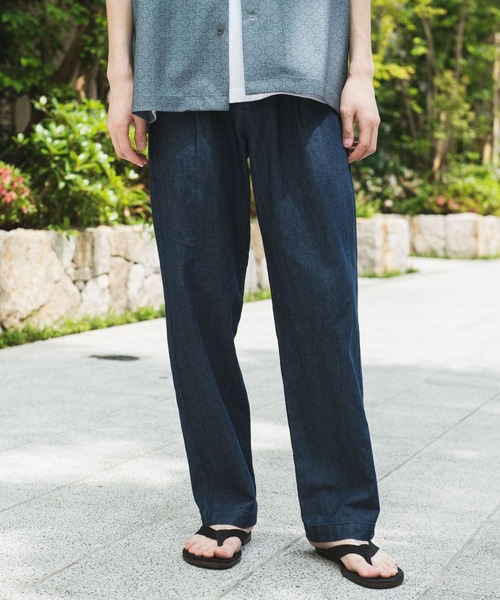 「URBAN RESEARCH DOORS」 デニムパンツ LARGE ブラック メンズ_画像4
