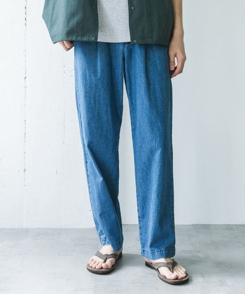 「URBAN RESEARCH DOORS」 デニムパンツ LARGE ブラック メンズ_画像5