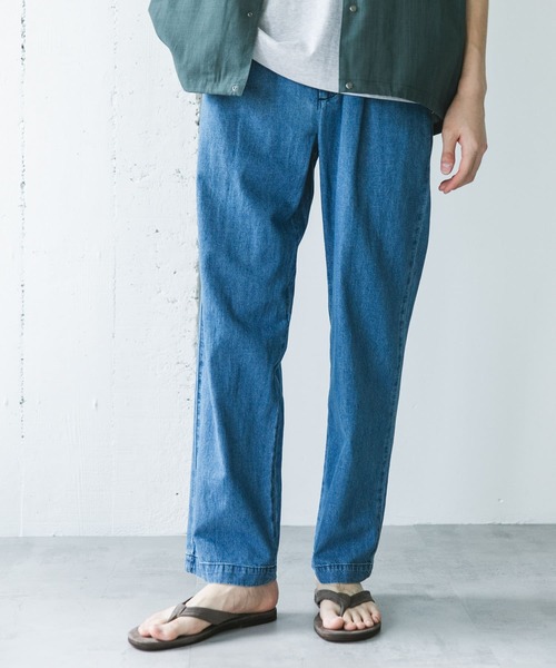 「URBAN RESEARCH DOORS」 デニムパンツ LARGE ブラック メンズ_画像7