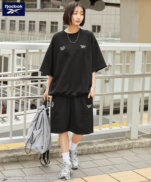 「Reebok」 セットアップ L ブラック レディース_画像2