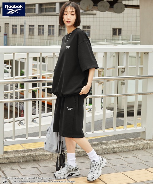「Reebok」 セットアップ L ブラック レディース_画像8