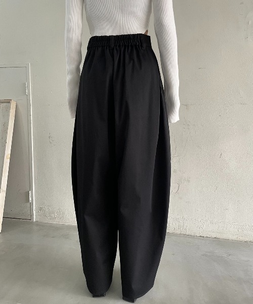 「AIC.」 パンツ FREE ブラック レディース_画像2