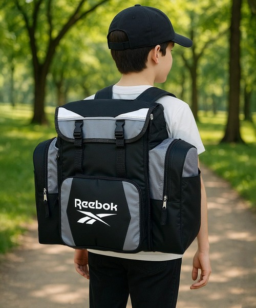 【チック】Reebok リュックサック 黒 セール】Reebok/リーボック ショルダーバッグ付きバックパック