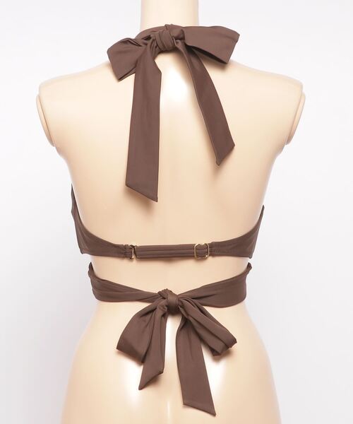 Beach Queen（ビーチクイーン） 水着 334811 無地クロストップ単品