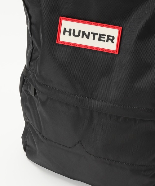 のんちHUNTER キルティングバックパック ブラック レディース バックパック| ハンターブーツ(Hunter Boots)公式