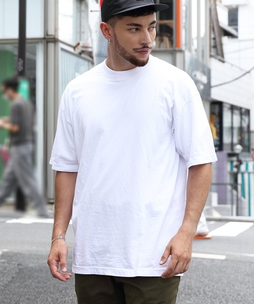 アパルトモン　ロサンゼルスアパレル　BIC T-SH ホワイト Los Angels Apparel/ロサンゼルスアパレル 6.5oz Long Sleeve Garment