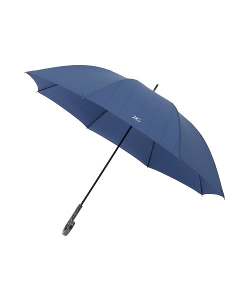 MIZUNO 傘 長傘 耐風 ジャンプ ”チェック” メンズ レディース