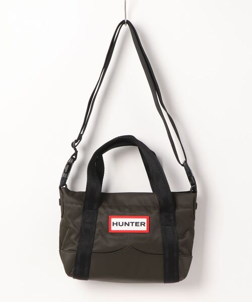 トートバッグ バッグ HUNTER ハンター NYLON TOPCLIP TOTE MINIミニトートバッグ ショルダーバッグ(ナイロント
