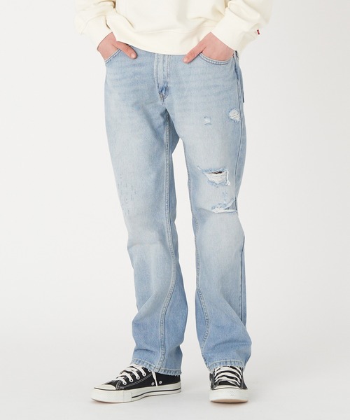 パンツ デニム ジーンズ Levi's/リーバイス 551Z ストレート フィット AUTHENTIC ライトインディゴ WORN IN パンツ デニム ジーンズ Levi's/リーバイス 551Z ストレート フィット AUTHENTIC ライトインディゴ WORN IN